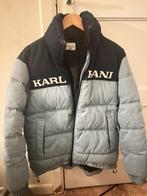 Karl Kani puffer jas, Blauw, Karl Kani, Maat 48/50 (M), Zo goed als nieuw