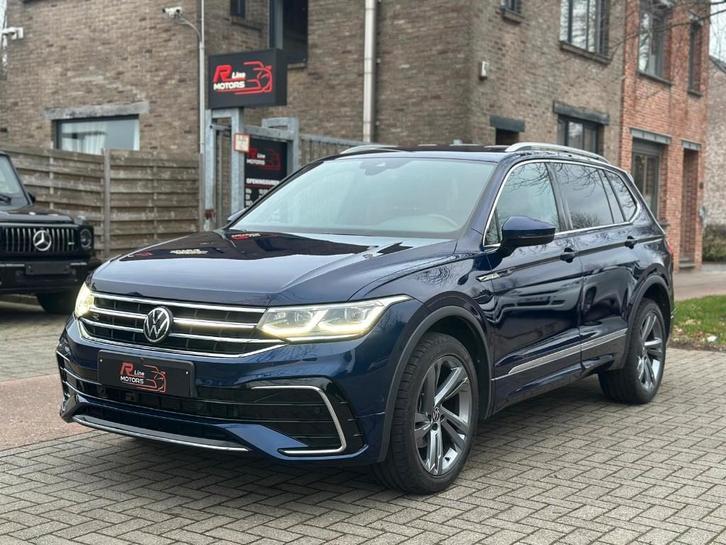 VW Tiguan Allspace 2.0 TDI R-Line - Sfeer -7zit - 360 Camera, Autos, Volkswagen, Entreprise, Achat, Tiguan, Caméra 360°, ABS, Caméra de recul