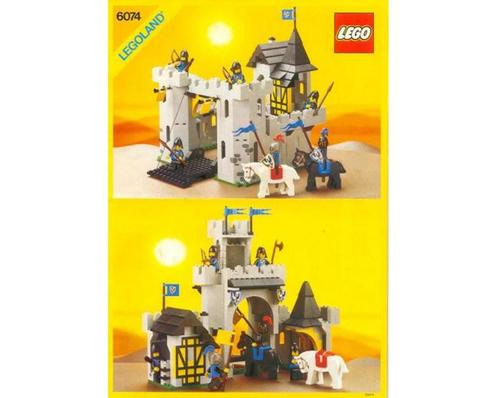 LEGO Castle Black Falcon 6074 Black Falcon's Fortress, Kinderen en Baby's, Speelgoed | Duplo en Lego, Zo goed als nieuw, Lego