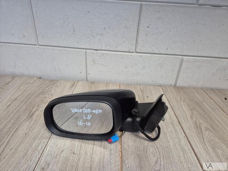 Volvo S40 V50 2006 - 2010 spiegel links 8 draden zwart €75, Auto-onderdelen, Spiegels, Volvo, Gebruikt, Ophalen of Verzenden