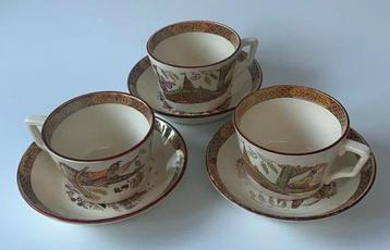 3 tasses a café et soucoupes TIMOR, Enlèvement