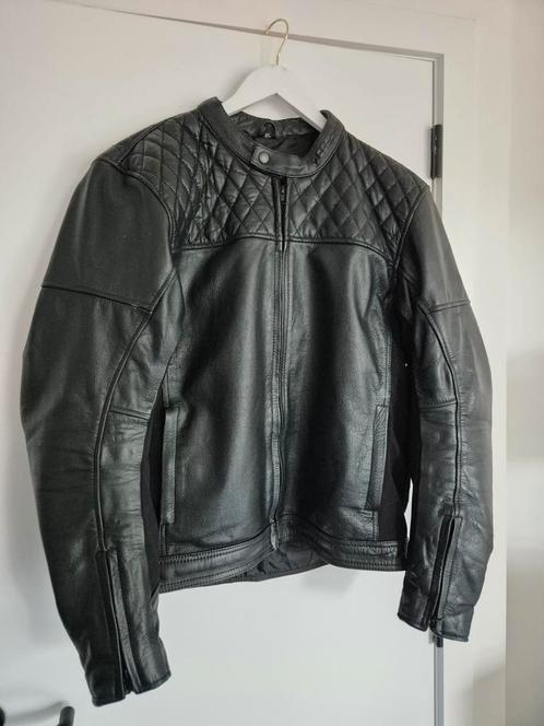 Motorjas leer, Motoren, Kleding | Motorkleding, Jas | leer, Heren, Ophalen of Verzenden