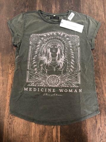 Medicine woman rolled sleeve t-shirt