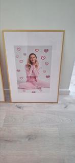 Fotokader 61x91cm met poster camille, Huis en Inrichting, Woonaccessoires | Lijsten, Ophalen, Zo goed als nieuw