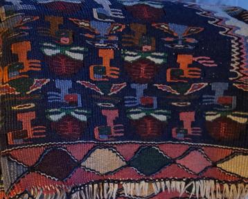 mooie Vintage perzisch Kilim Senneh / Snee beschikbaar voor biedingen