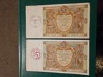 2x 50 zloty Polen set,Duitsland bezet, Postzegels en Munten, Ophalen of Verzenden, Duitsland, Setje