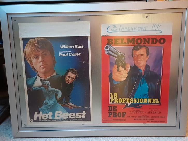 wisselkaders voor posters, bioscoop, concerten, Verzamelen, Posters, Gebruikt, Muziek, Ophalen