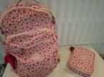 Kipling rugzak en roze hoesje, Ophalen, Zo goed als nieuw, Kipling