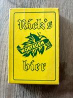 1 boek speelkaarten brouwerij rick’s bier wortegem, Verzamelen, Ophalen of Verzenden, Nieuw, Speelkaart(en)