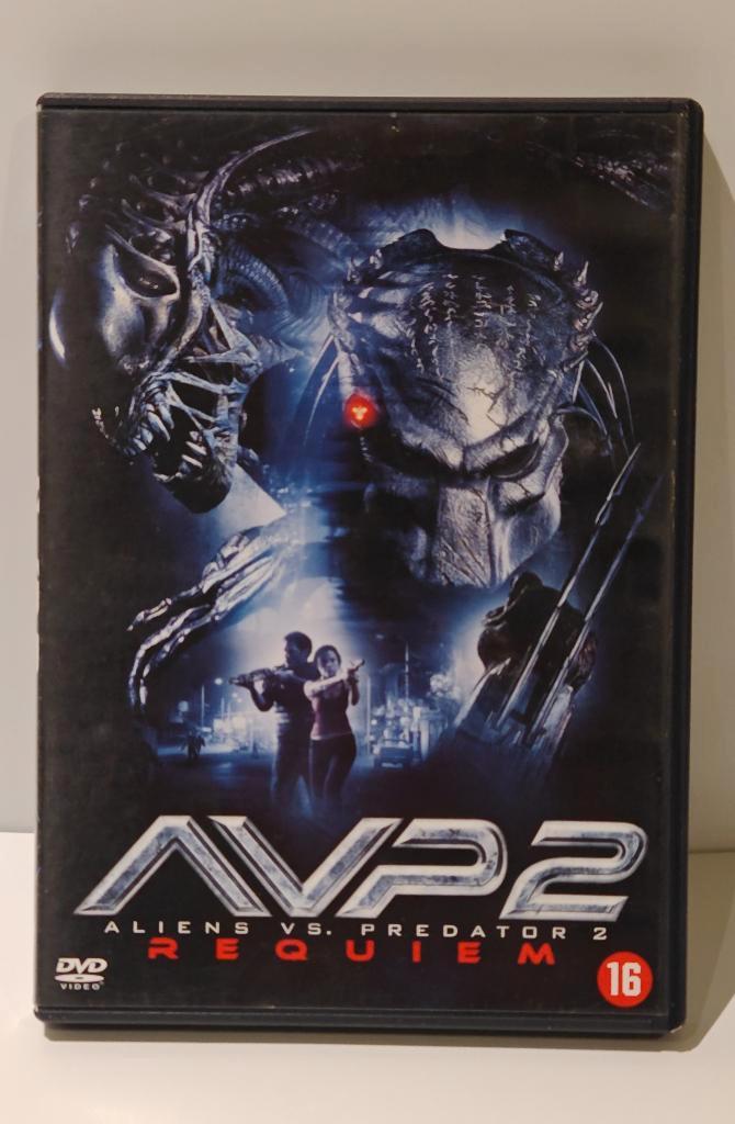 AVP2 Aliens vs Predator Requiem Actie/Horror DVD sci-fi cult, Cd's en Dvd's, Dvd's | Horror, Zo goed als nieuw, Monsters, Vanaf 16 jaar