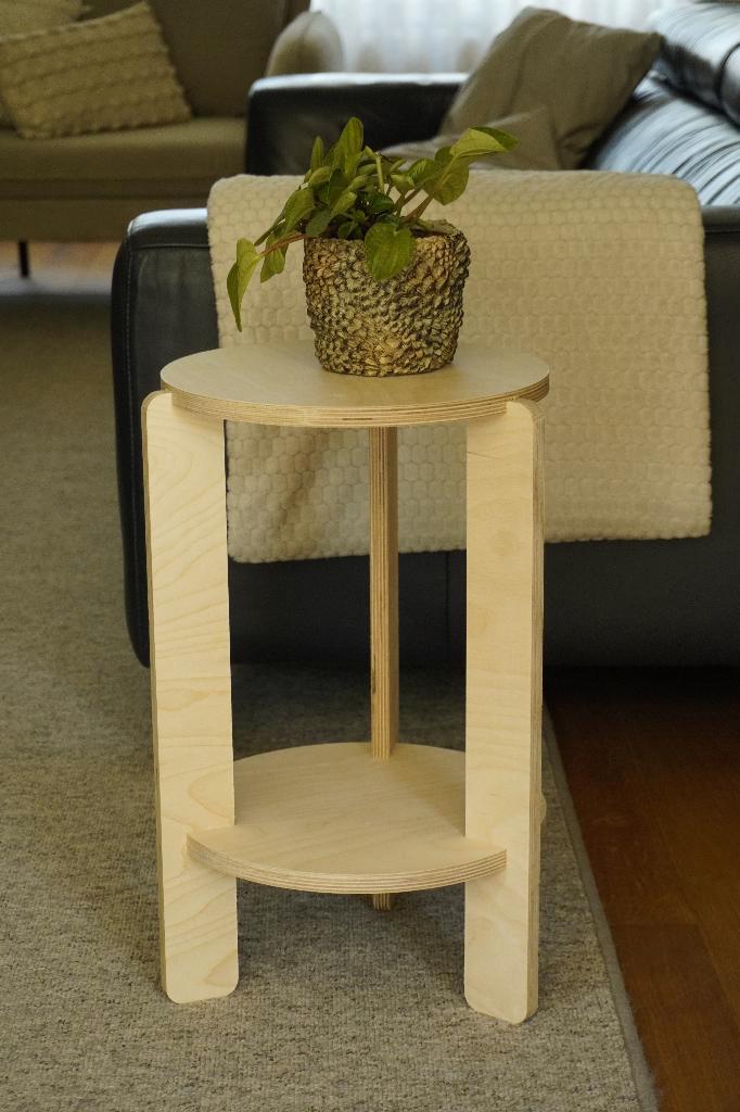 Table d'appoint, Maison & Meubles, Tables | Tables d'appoint, Neuf, Autres formes, Moins de 45 cm, Moins de 55 cm, Bois, Envoi