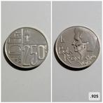 Zilveren 250Fr. - 1997, Postzegels en Munten, Ophalen of Verzenden, Zilver