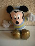 Mickey en bronze L = 35 cm, Enlèvement ou Envoi, Mickey Mouse, Comme neuf, Peluche
