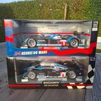 2 x 1/18 Minichamps Peugeot 908 HDI    24h Le Mans, Hobby en Vrije tijd, Modelauto's | 1:18, Ophalen of Verzenden, Nieuw, Auto