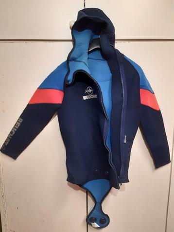 Wetsuits + zwemvliezen + tas, Watersport en Boten, Duiken, Ophalen of Verzenden, Gebruikt, Duikpak