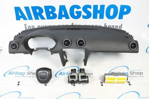 Airbag kit Tableau de bord noir Audi A3 8P 2005-2012, Auto-onderdelen, Dashboard en Schakelaars