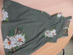 robe fleurie kaki de la marque ONLY --- neuve, Vêtements | Femmes, Vert, Taille 36 (S), Enlèvement ou Envoi, Only