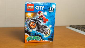 Lego City Stuntz Fire Stunt Bike 60311, nieuw, sealed