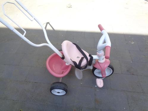 Smoby Be Fun Comfort - Driewieler, Fietsen en Brommers, Fietsen | Driewielers, Zo goed als nieuw, Duwstang, Verstelbare zitting