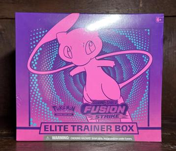 ETB Pokemon Sword & Shield Fusion Strike beschikbaar voor biedingen