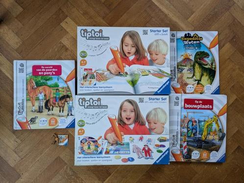 Tiptoi pakket van figuurtje, drie boeken en een spel, Kinderen en Baby's, Speelgoed | Educatief en Creatief, Gebruikt, Ophalen of Verzenden