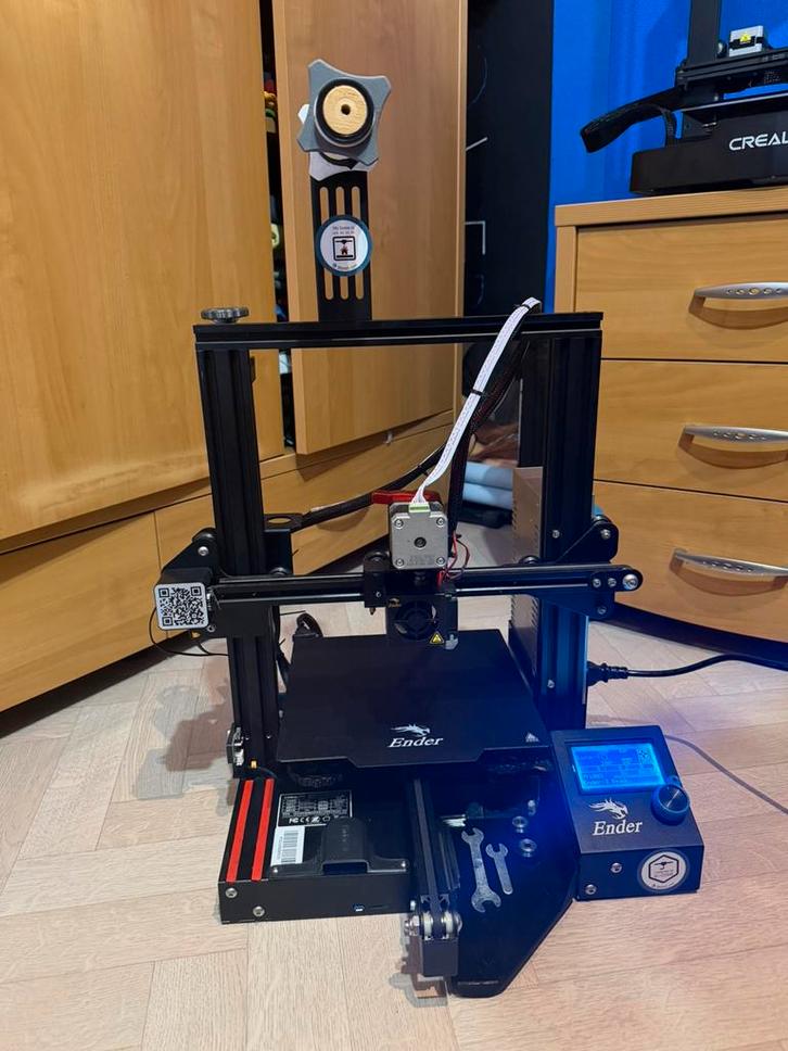 Imprimante 3D - Creality - Ender 3, Computers en Software, 3D Printers, Gebruikt, Ophalen