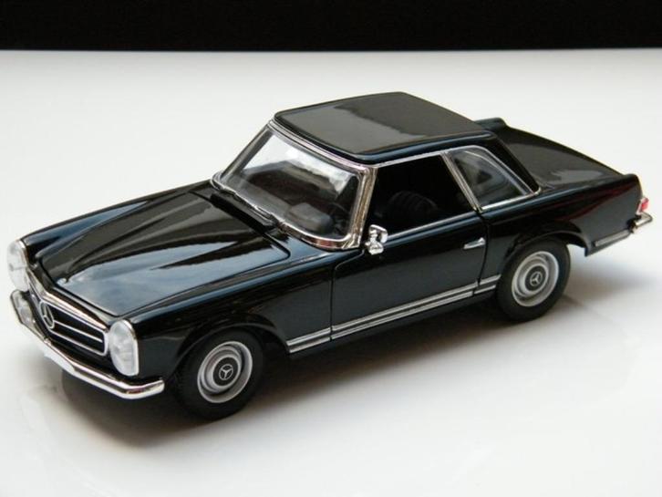 Mercedes Benz 230SL – modelauto Welly 1:24, Hobby en Vrije tijd, Modelauto's | 1:24, Nieuw, Auto, Welly, Verzenden
