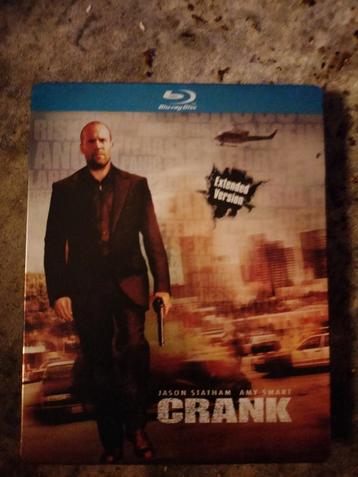 Blu-ray steelbook Crank m J Statham aangeboden  beschikbaar voor biedingen