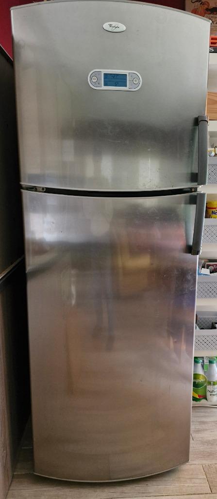 Whirlpool koel-vriescombinatie, Elektronische apparatuur, Koelkasten en IJskasten, Gebruikt, Met aparte vriezer, 200 liter of meer