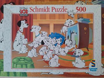 Puzzle Schmidt 500 pièces, Enlèvement, Utilisé