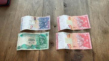 Oude bankbiljetten Maleisië beschikbaar voor biedingen