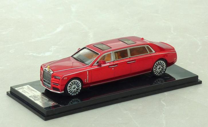 schaal 1-64 2018 Rolls Royce Phantom VIII limousine Mansory, Hobby en Vrije tijd, Modelauto's | Overige schalen, Nieuw, Auto, Ophalen of Verzenden