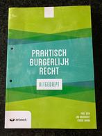 Praktisch burgerlijk recht uitgediept editie 2022, Boeken, Nieuw, Ophalen of Verzenden, Economie en Marketing, De boeck