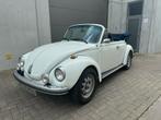 Volkswagen Kever cabrio 1303 Karmann 1974, Auto's, Beetle (Kever), Cabriolet, Wit, Handgeschakeld