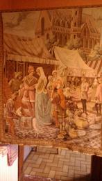 Beau tapis du 19éme a accrocher estampe, Antiquités & Art, Tapis & Textile, Enlèvement