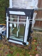 Lot 2 ramen - 1 deur : Aluplast Ideal 5000, Doe-het-zelf en Bouw, Glas en Ramen, Ophalen, Gevelraam of Ruit, 80 tot 120 cm, 80 tot 120 cm