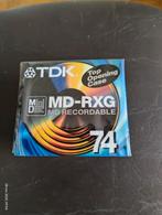 Lot van 5 gesealde TDK MD-RXG 74 minidiscs, Cd's en Dvd's, Cassettebandjes, Ophalen of Verzenden, Nieuw in verpakking