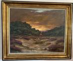 schilderij heidezicht, Ophalen