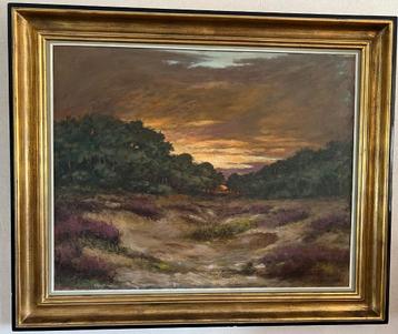schilderij heidezicht beschikbaar voor biedingen