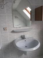 Warneton Rivella blauwe vintage aardewerken badkamerset, Huis en Inrichting, Badkamer | Complete badkamers, Ophalen, Zo goed als nieuw