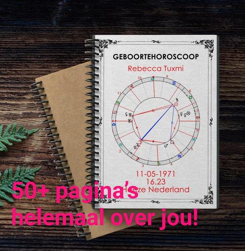 Jouw geboorte horoscoop in boekvorm, Boeken, Esoterie en Spiritualiteit, Zo goed als nieuw, Astrologie, Ophalen of Verzenden