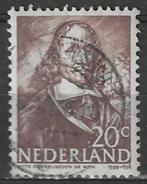 Nederland 1943-1944 - Yvert 407 - Cornelis De With (ST), Timbres & Monnaies, Timbres | Pays-Bas, Affranchi, Envoi