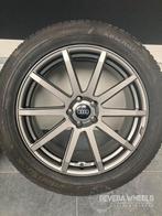 19'' Audi Q5 / SQ5 sport velgen + allseason banden 5x112, Auto-onderdelen, 19 inch, Gebruikt, 255 mm, Banden en Velgen