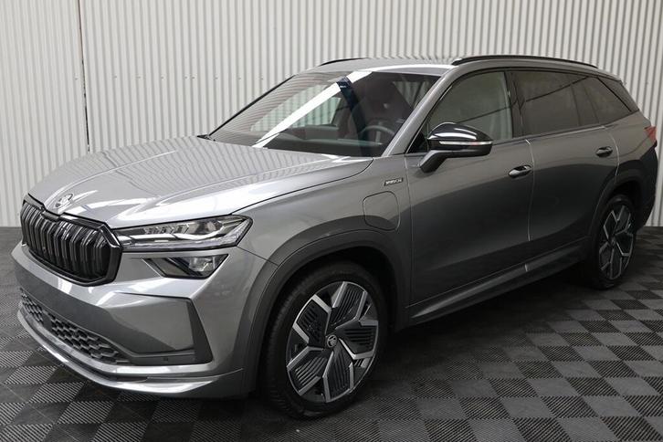 Skoda Kodiaq Sportline Plug-in PHEV 1.5TSI 204PK Automaat P, Auto's, Skoda, Kodiaq, ABS, Adaptive Cruise Control, Airbags, Airconditioning