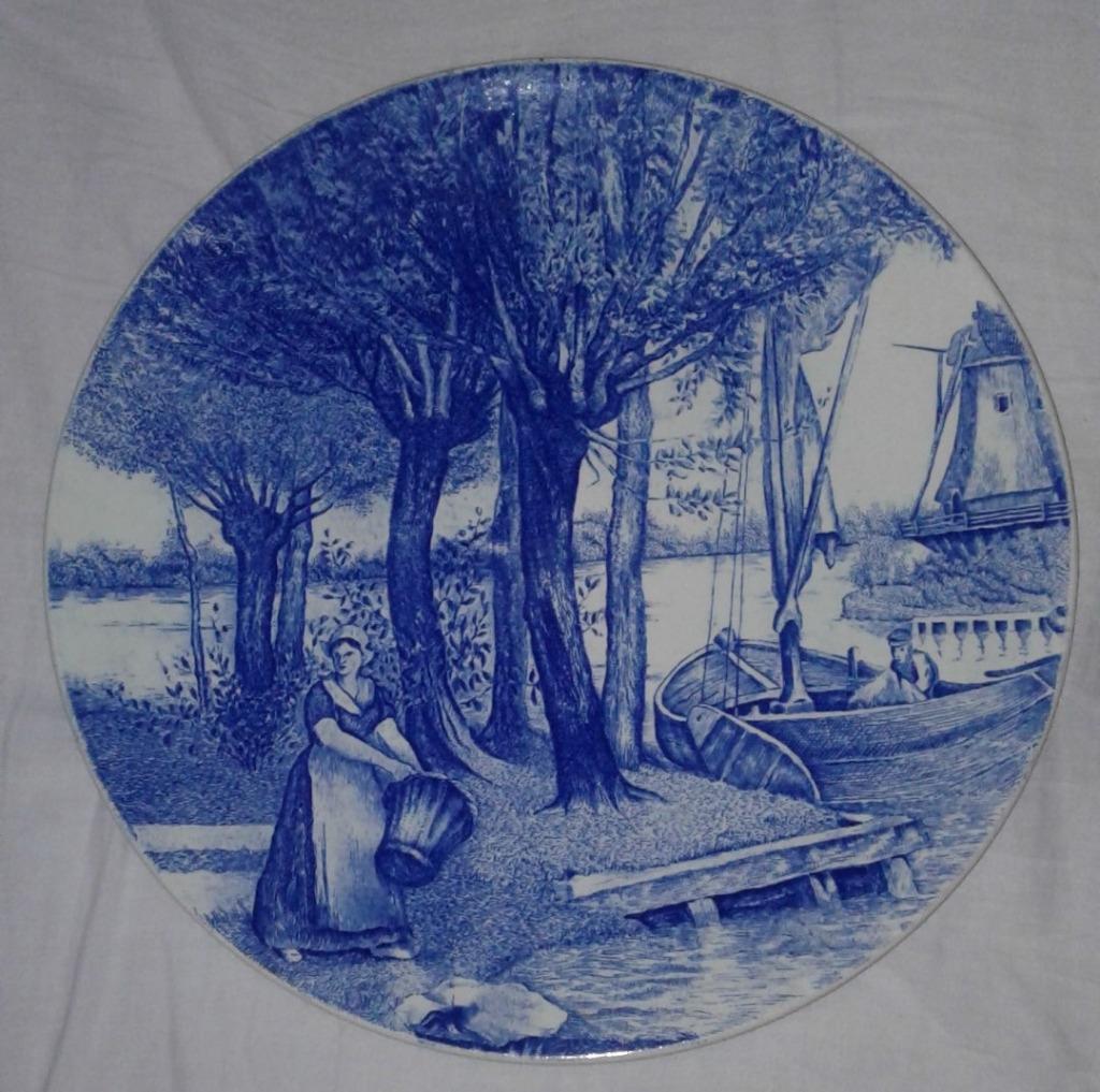 Delfts borden, Antiek en Kunst, Antiek | Keramiek en Aardewerk, Ophalen of Verzenden