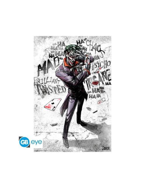 DC COMICS - Poster Maxi (91.5x61cm) - Joker Type, Verzamelen, Posters, Nieuw, Film en Tv, Deurposter of groter, Vierkant, Verzenden