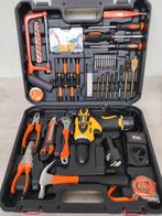 DW gereedschapskoffer 117 delig , incl. accu-schroefmachine!, Doe-het-zelf en Bouw, Gereedschapskisten, Ophalen, Gevuld, Nieuw