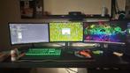 Gaming setup, Computers en Software, Desktop Pc's, Ophalen, Zo goed als nieuw, Gaming