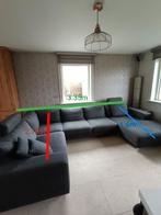 Hoeksalon met lounge, Huis en Inrichting, Ophalen, Gebruikt, Stof