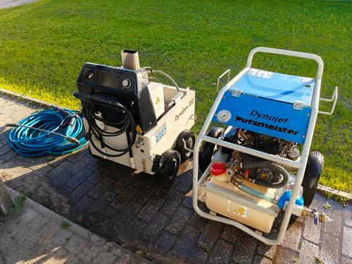 Prof heetwater hogedruk benzine, Tuin en Terras, Hogedrukreinigers, Gebruikt, Benzine, Ophalen